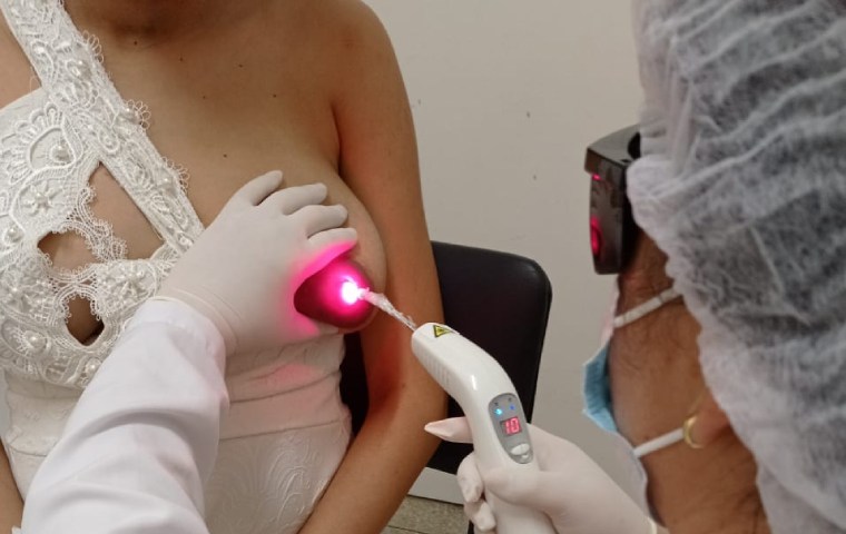 Você sabia que a laserterapia pode ajudar no processo de